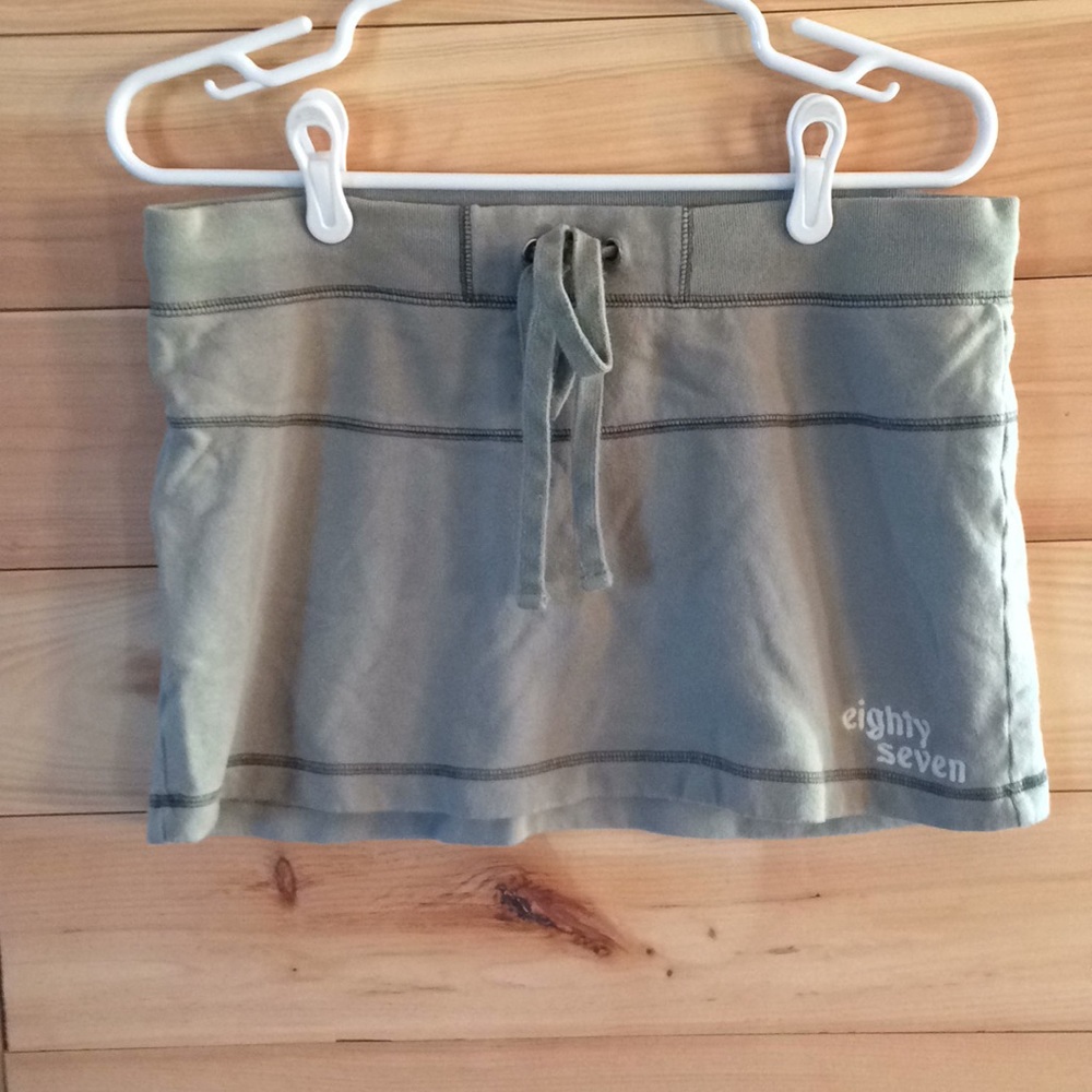 Aeropostale mini skirt size medium sweats material
